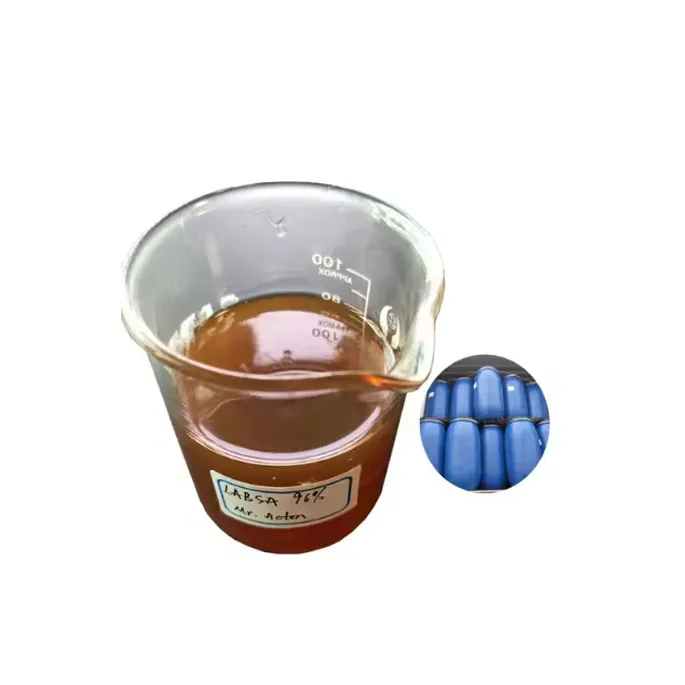 96 ٪ LABSA Chemical Linear Linear Alekylbenzene acid for المنظفات CAS 27176-87-0