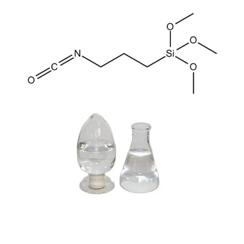 عامل اقتران 3- isocyanatopropyltrimethoxysilane لطلاء cas 15396-00-6