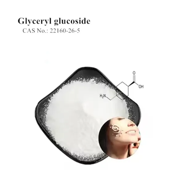 Cosmeitc Glucosylglycerol أو Glyceryl glucoside powder cas 22160-26-5