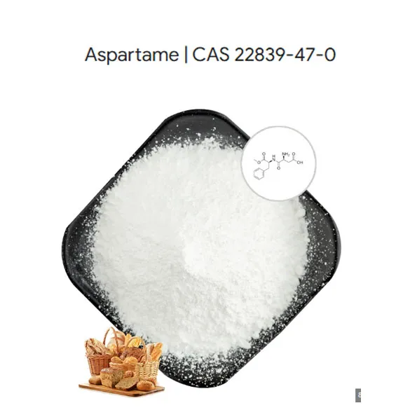 الغذاء المضافة التحلية aspartame 99 ٪ مسحوق cas 22839-47-0