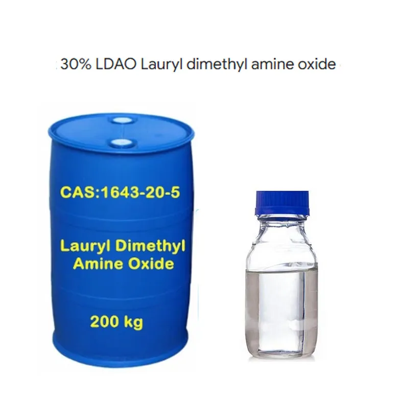 عالي نقاء Lauryl Dimethyl Amine Oxide 30 ٪ Solution (LDAO) CAS 1643-20-5