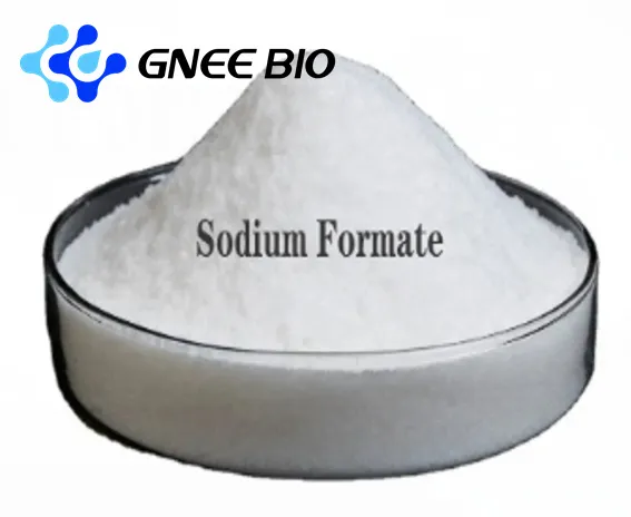 مسحوق بلوري أبيض عالي نقاء Hcoona Sodium Formate Cas 141-53-7