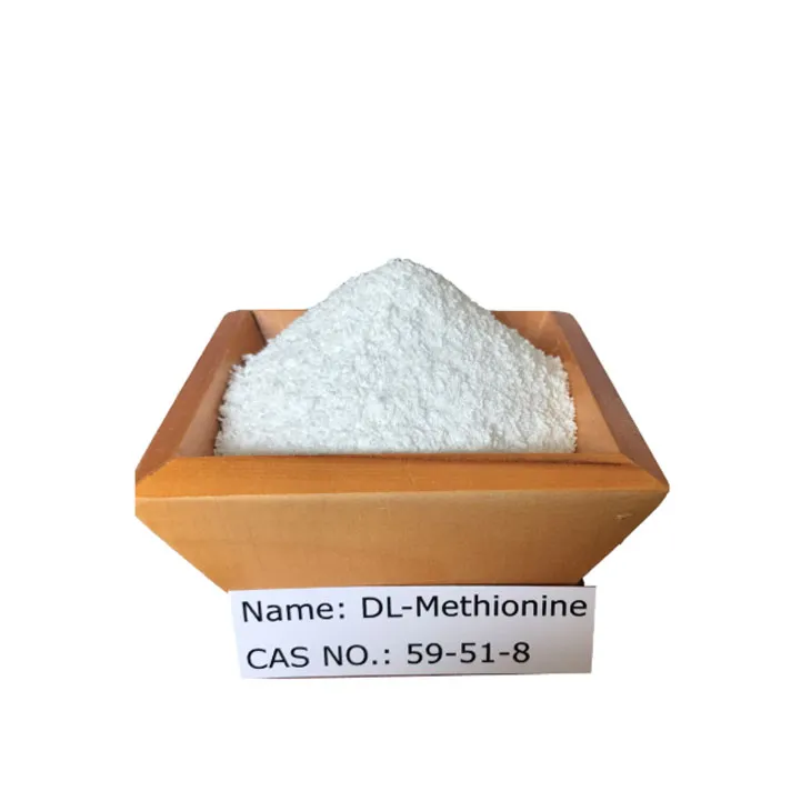 مسحوق أبيض DL-methionine الصيدلاني ودرجة التغذية CAS 59-51-8